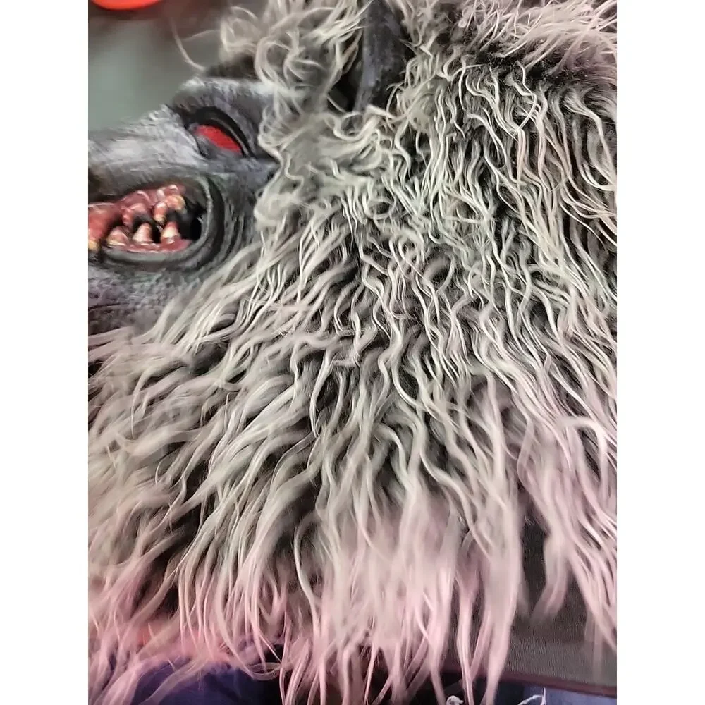 YOUTH LARGE OR ADULT SMALL SIed Halloween Werewolf Mask Costume
